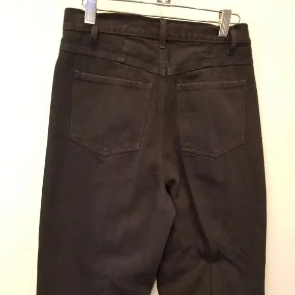 Good Fellows Clothing Co. Vintage Black High Rise Mom Hi Waist Jeans Studs 9/10 - Picture 11 of 12